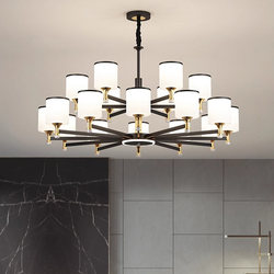 Living Room Chandelier, Main Light for the Hall, 2026 New Model, Elegant and High-End Italian Light Luxury Minimalist Zhongshan Lighting Fixtures, Whole House Package