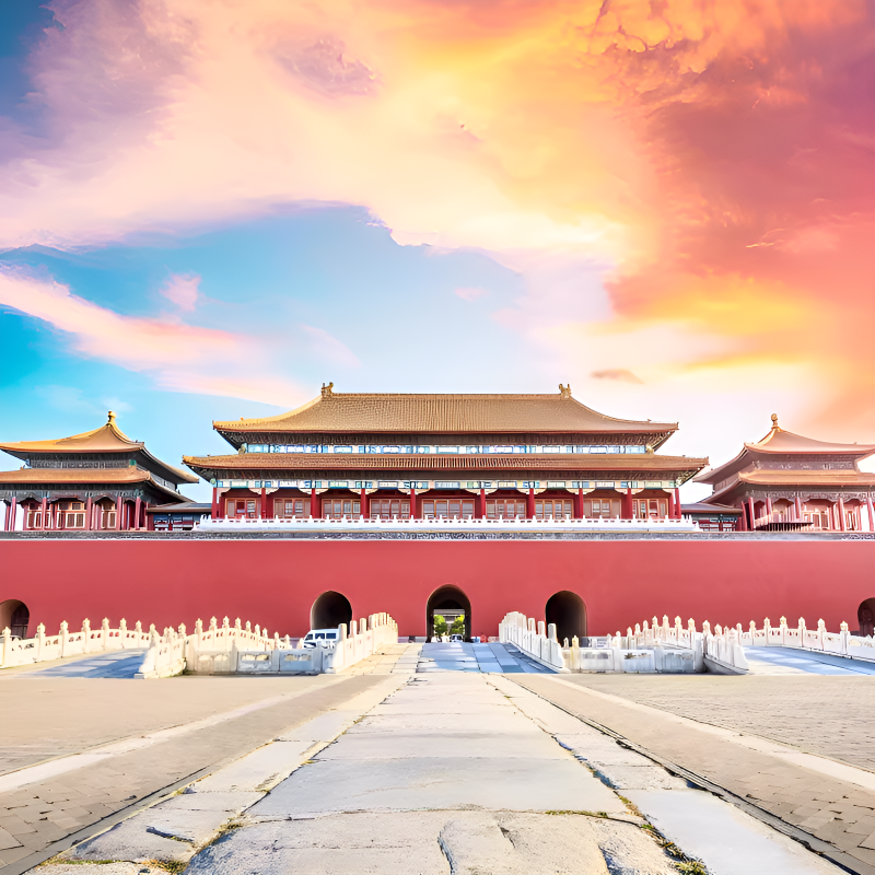 飞猪优选商家+0购物0自费小团 北京旅游5天4晚跟团游爸妈亲子故宫