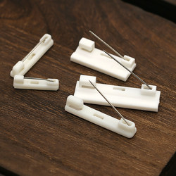 High-Viscosity Adhesive Pin Plastic Can Be Attached to Flat-Bottomed Badges, Safety Pins, Brooches, Badges, and Name Tag Materials and Accessories