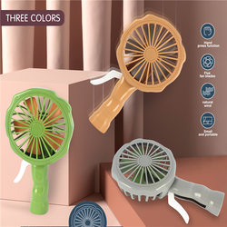 Summer Retro Hand-Cranked Mini Fan, Handheld Small Portable Fan, Suitable for Students' Dormitory Activities and Gifts