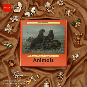 
The beauty of natural history paintings! Animal series themed monolithic paintings MAS blind box artCub art beast MonoArtSnap