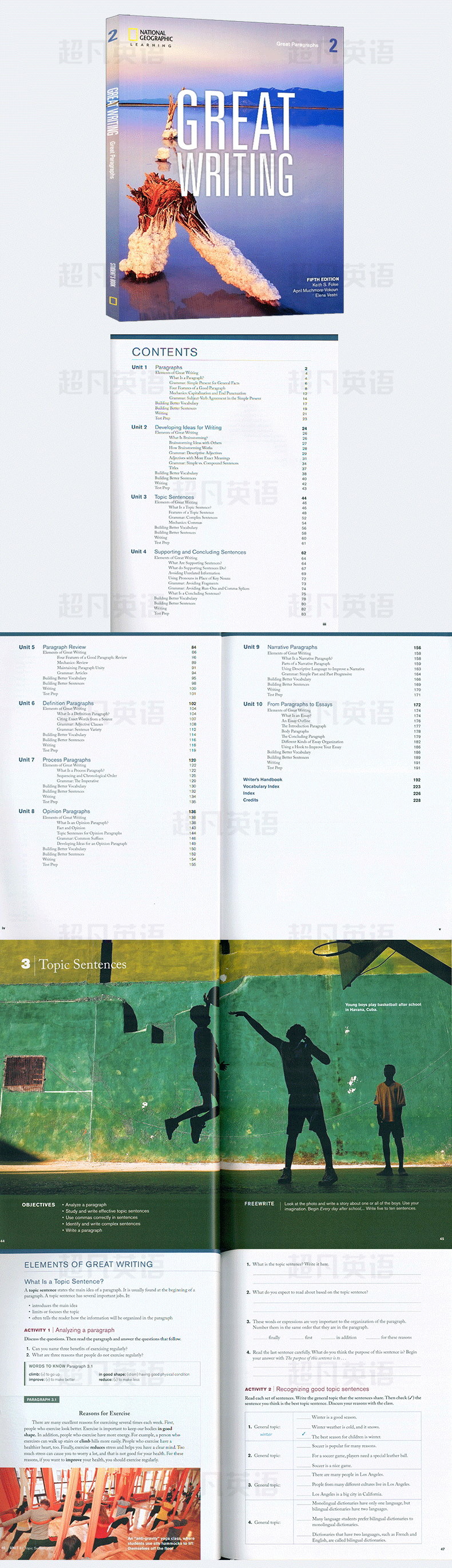 Great Writing 6巻セット National Geographic Great Writing 6 Levels – justbook