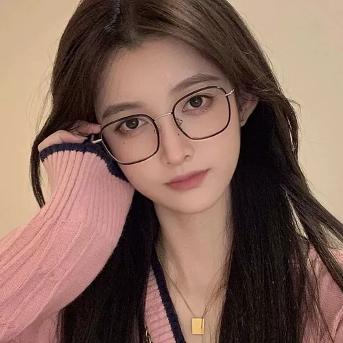 Глобальные очки миопии Global Frame Ultra Light Artifact Art -Blue Light Gradiation Eye Platform Blossom Mirror Corean