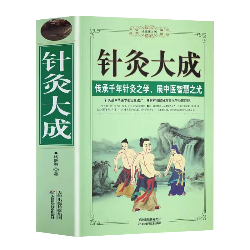 正版针灸大成原文集注白话解完整版杨继洲艾灸中医针灸基础理论