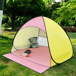 Dopamine Tent for Spring Outings, Camping, Outdoor Park, Lawn, Sunshade Tent, Windproof, Rainproof, No Assembly Required, Thickened, Portable