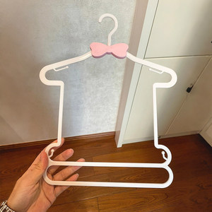 
Children's suit clothes hanger and pants rack all in one girl and baby dress support swimsuit hanger children's clothing store clothes rack