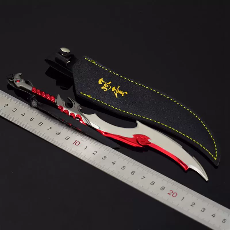 风云动漫周边 云顶天大邪王金属兵器模型合金摆件22cm