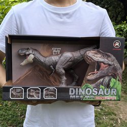 2025 Dinosaur Toy That Can Bite, Jurassic Model, Little Boy Tyrannosaurus Rex, 7 Children, Ages 4-5, Birthday Gift, 3 Years Old, 6