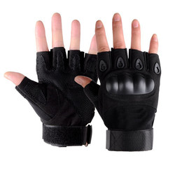 Tactical Half-Finger Gloves Men's Special Forces Fighting Boxing Outdoor Riding Motorcycle Motorcycle Sports Fitness Gloves
