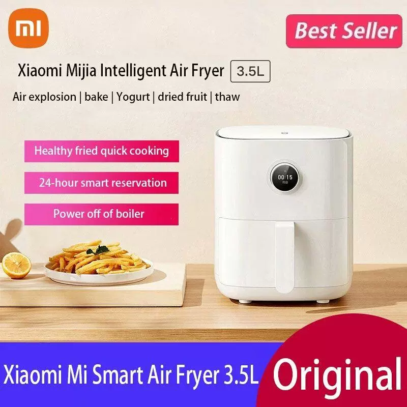 Original Xiaomi Mijia Smart Electric Air Fryer 3.5L OLED Screen