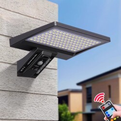 Solar Wall Light, No Drilling Required, Outdoor Home Garden Light, Villa New Street Light, Human Body Sensor Garden Lighting