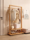 Clothes rack floor-standing vertical coat rack household simple clothes rack bedroom mobile clothes rack indoor clothes rack
