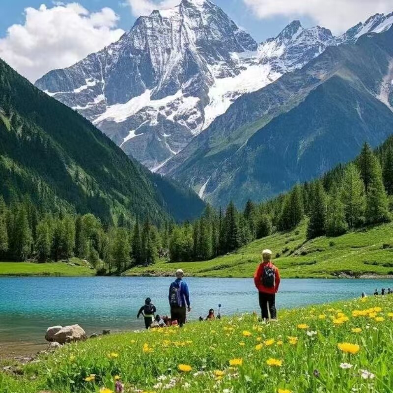 川西2-8人小团六日游稻城亚丁格聂南线措普沟鱼子西6天5晚跟团游