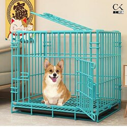 Dog Cage Small Size Dogs Teddy Medium Dog Indoor Household Separate Foldableing Cat Cage with Toilet Rabbit Cage Pigeon Cage Chicken Cage