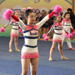 Cheerleading Competition Uniforms for Women, Professional Aerobics Dance Costumes, Children's Performance Outfits, Team Adult Gymnastics Competition Attire