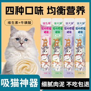 
Cat snacks to supplement nutrition, wet food for cats and kittens, mixed food to replenish hydration, canned cat snacks, dried fish
