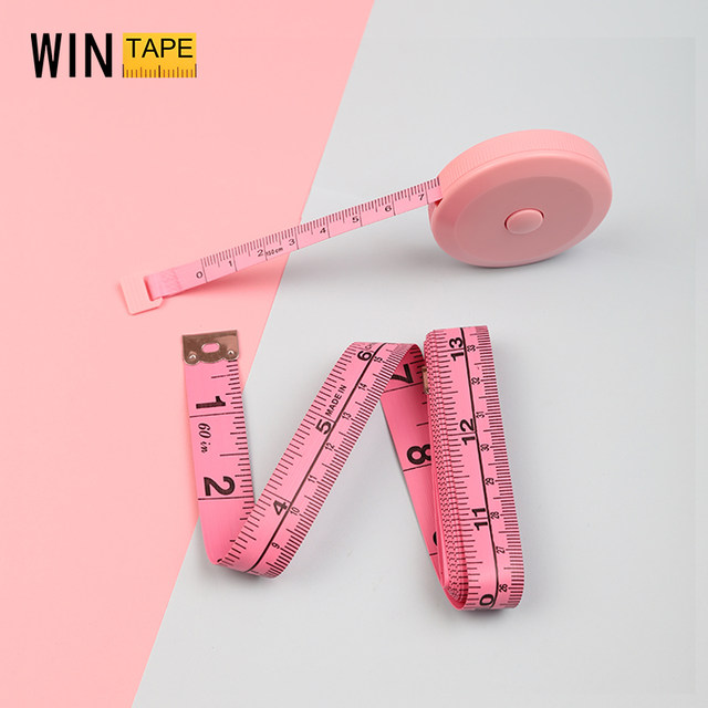 Measurestring Pink wintape Wentai pink mini small tape measure to carry with you to ...