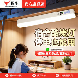 Zheniu Wall-Mounted Magnetic Cool Light Eye-Protection Desk Lamp for Study, Ceiling-Mounted Lamp for Reading, Long Strip Screen Lamp