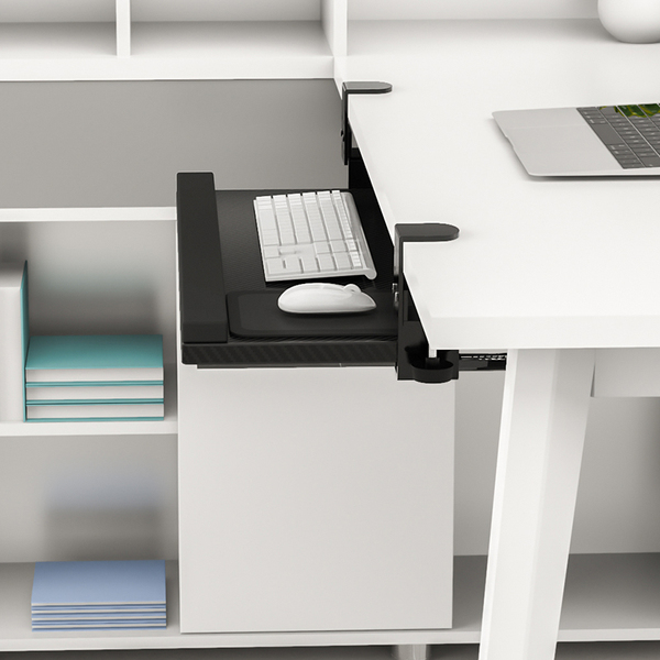 Punch-Free Keyboard Rack With Mouse Storage Tray | Yichao Keyboard ...