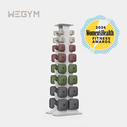 Wegym Friends Series Dumbbell Rack Small Dumbbell Rack Storage Rack Set Vertical Home Dumbbell Set