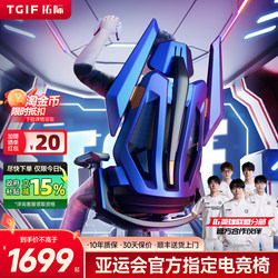 [Ig Recommendation] Tgif T0 Gaming Ergonomic Chair with Massage and Heating, Computer Chair for Long Sitting with Lumbar Support