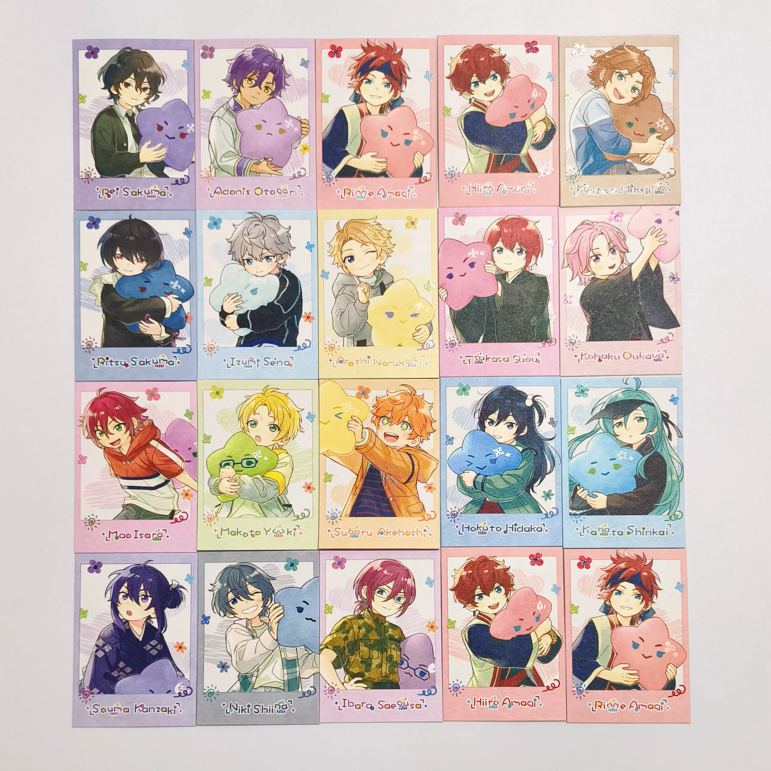 偶像梦幻祭童心珍藏主题角色立牌星星夹朔间零凛月濑名泉天城燐音