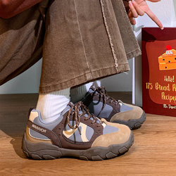 Warrior Brand Autumn and Winter New Thick-Soled German Training Shoes for Women 2025 Popular Style Short Cotton Shoes Dad Shoes