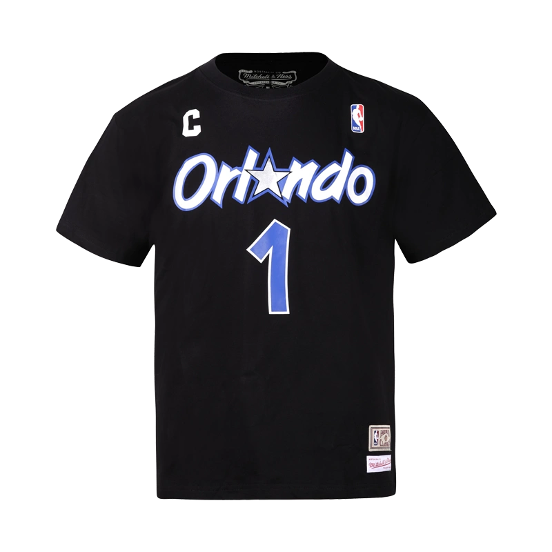 Mitchlee Ness男士T恤半袖NBA奥尼尔艾弗森运动短袖男纯棉夏透气-Taobao