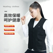 Áo vest làm nóng bằng điện thông minh USB sưởi ấm tấm sưởi graphene áo kiểm soát nhiệt độ áo vest ấm nam nữ chất liệu lặn