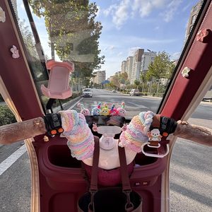 
Suitable for Emma Levi pro decorative gadgets tricycle cute female ca500 modified electric vehicle interior supplies