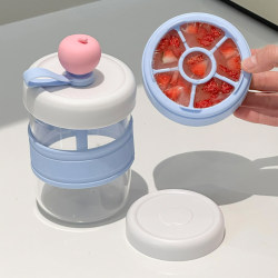 Ice Tray, Ice Cup, Three-In-One Portable Cup for Summer Camping and Picnics, Portable Cold Drink Cup, Press-Type Ice Tray Mold