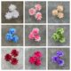 
3 colorful dahlias Dahlia artificial flowers wedding wedding hall flower arrangement home decoration fake flowers photography props