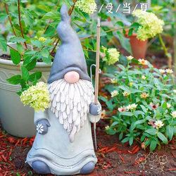 Gandalf Dwarf Figurine Garden Courtyard Outdoor Decoration Homestay Gnome Creative Mugwort Mosquito Coil Holder Internet Sensation