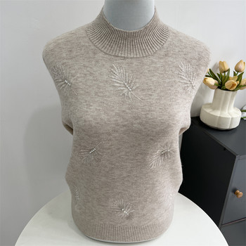 Guo Guiren's integrated velvet thickened mother's winter sweater
