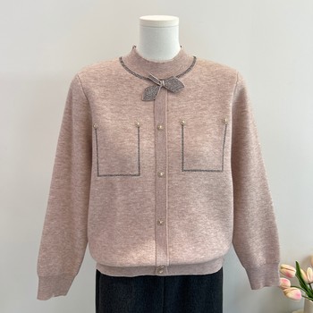 
Fashionable mother's velvet thickened sweater bottoming shirt