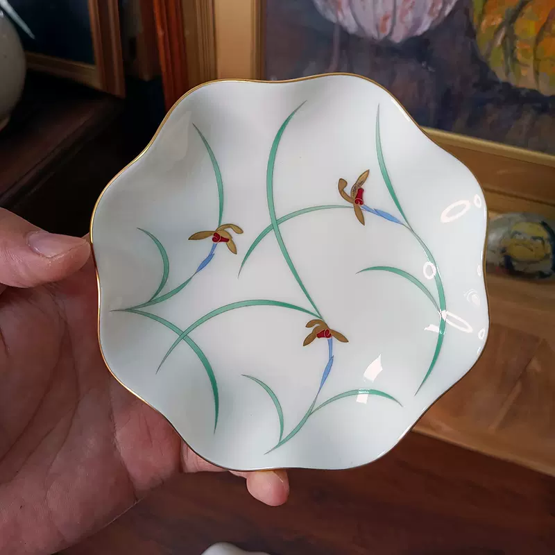七宝茶托 草紋 5客 七宝茶托 草紋 5客