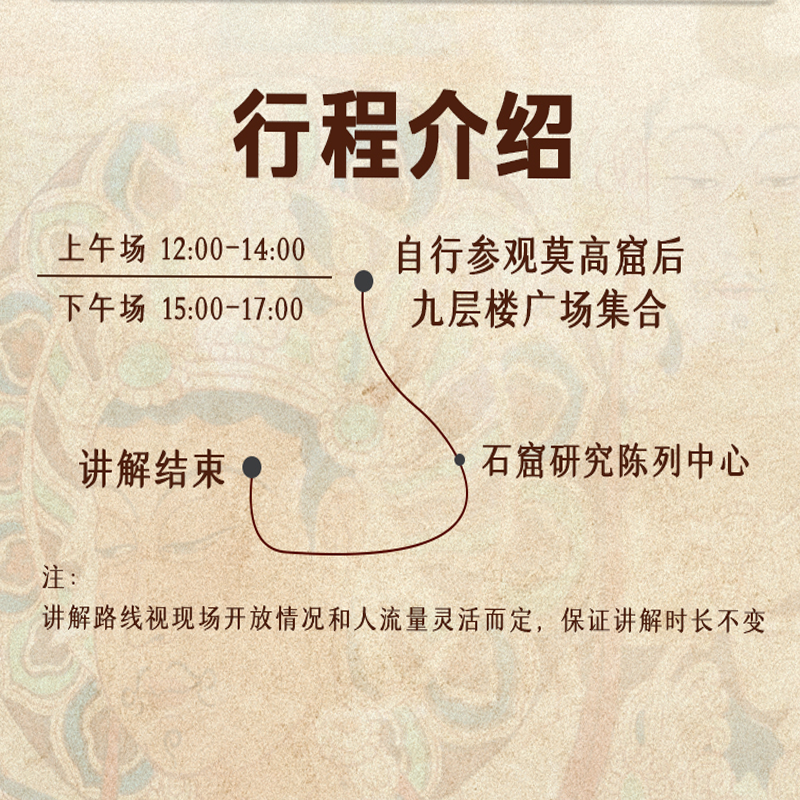 金牌说●敦煌莫高窟石窟艺术研究陈列中心2H讲解莫高窟讲解小团