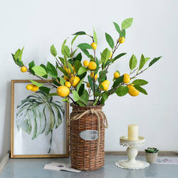 [Free Shipping to Hong Kong and Macau] Handmade Wicker Flower Basket, Rattan Decorative Basket, Living Room Flower Arrangement Woven Basket