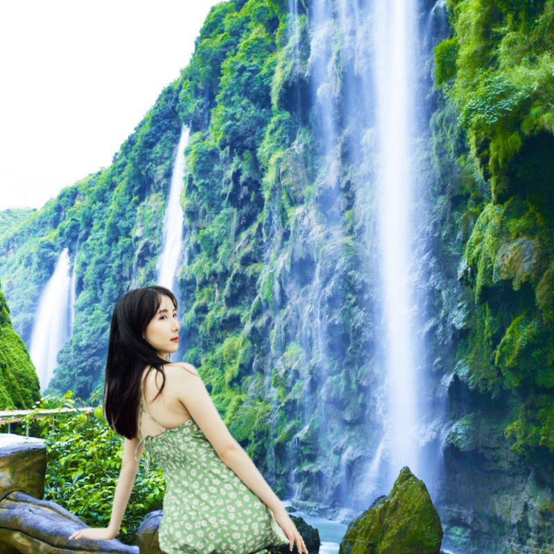 贵州旅游纯玩5天4晚私家黄果树六盘水乌蒙大草原万峰林马岭河峡谷