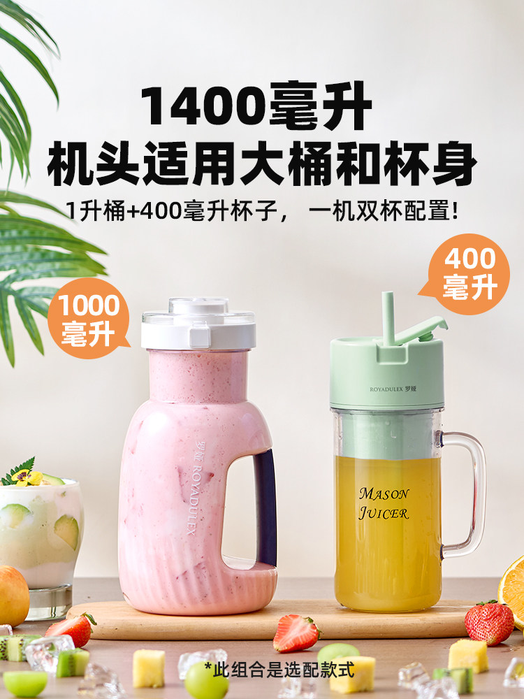 Roya Mason Juicer - Tragbarer Smoothie & Milkshake Maker