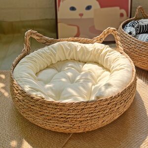 Cat West Four Seasons General Summer Summer Rattan Cat Grabbing Super Great Cat Special Cushion Matter Weaving Summer Cat Products
