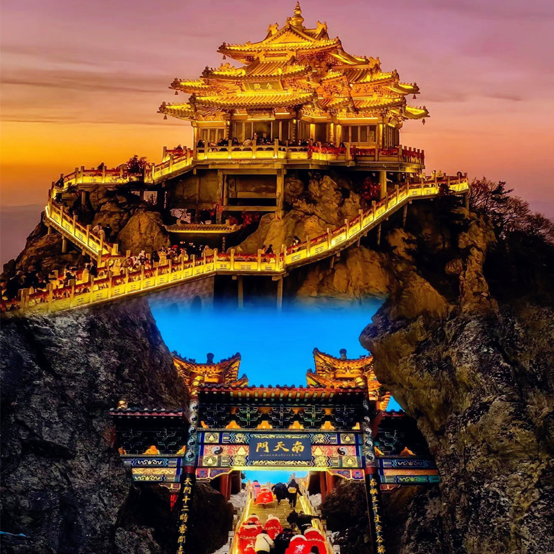 河南旅游6天少林龙门石窟开封洛阳牡丹老君云台万仙红旗渠跟团0购