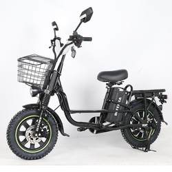 Electric Bike for Food Delivery, Heavy-Duty Monster6030/20A Lithium Electric Bicycle