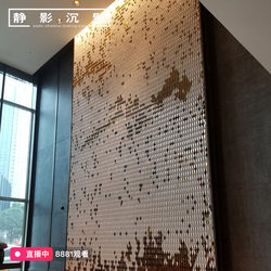 Diamond-Shaped 3D Stereo Tile Mosaic Entrance Puzzle Wall Tile Trendy Bathroom Art Mosaic Background Wall