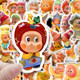 130 cute cartoon stickers diy bubble mart star stickers ins healing super