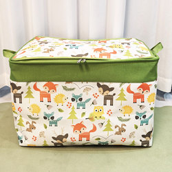 Storage Basket Foldable Wardrobe Fabric Storage Box Household Clothes and Pants Storage Box Large Capacity Quilt Storage Bag