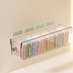 Inin Drawer-Type Underwear Storage Box, Wall-Mounted Clothing and Socks Organizer, Wardrobe Intimate Apparel Organizer