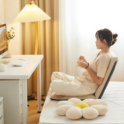 Lazy Sofa Bed Backrest Chair for Gaming, Tatami Seat, Floor Cushion, Long Sitting Comfort, Bay Window, Japanese Style