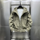 Cotton Clothing Men's Autumn and Winter Workwear Two Cotton Hooded Jacket 2025 Spring and Autumn Jacket Trendy Brand Casual Loose Surgery Cotton Clothing
