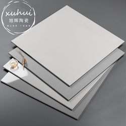 Pure Gray Tiles 800X800 Living Room Light and Dark Gray Floor Tiles Vitrified Tiles 600X1200 Polished Tiles Full-Body Floor Tiles